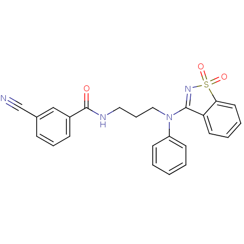 Chemical structure of BindingDB Monomer ID 50331428