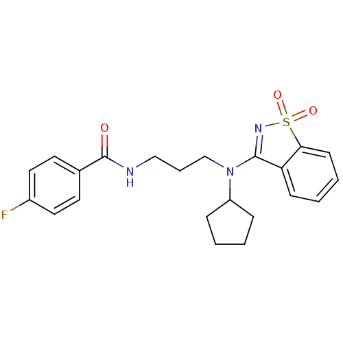 Chemical structure of BindingDB Monomer ID 50331434
