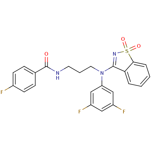 Chemical structure of BindingDB Monomer ID 50331435