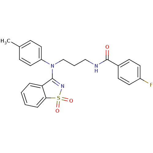 Chemical structure of BindingDB Monomer ID 50331437