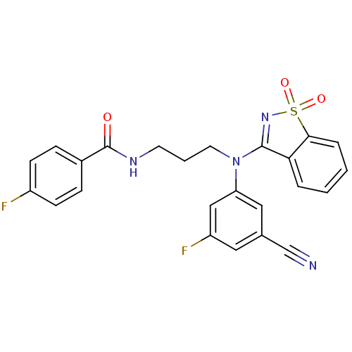 Chemical structure of BindingDB Monomer ID 50331438