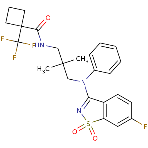 Chemical structure of BindingDB Monomer ID 50331462