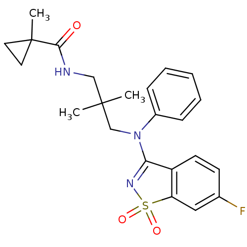 Chemical structure of BindingDB Monomer ID 50331467