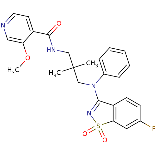 Chemical structure of BindingDB Monomer ID 50331469