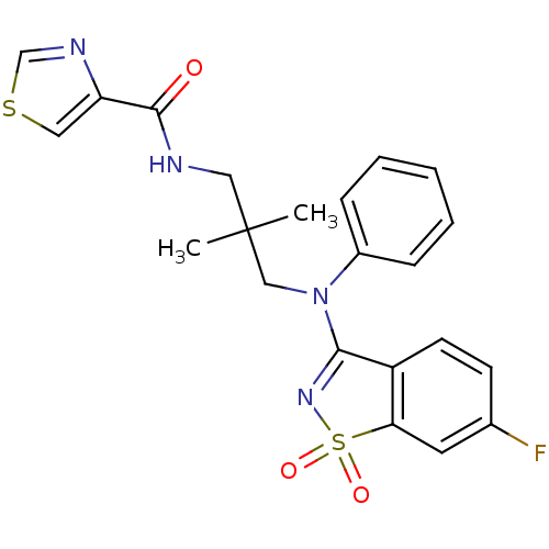 Chemical structure of BindingDB Monomer ID 50331473