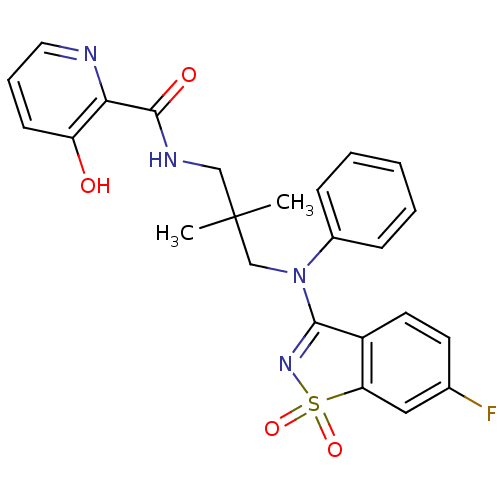 Chemical structure of BindingDB Monomer ID 50331475