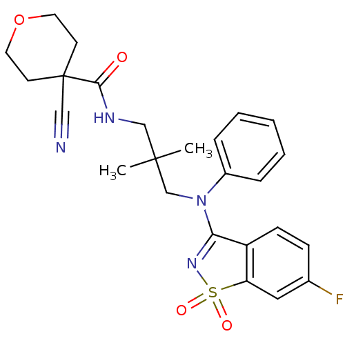 Chemical structure of BindingDB Monomer ID 50331476