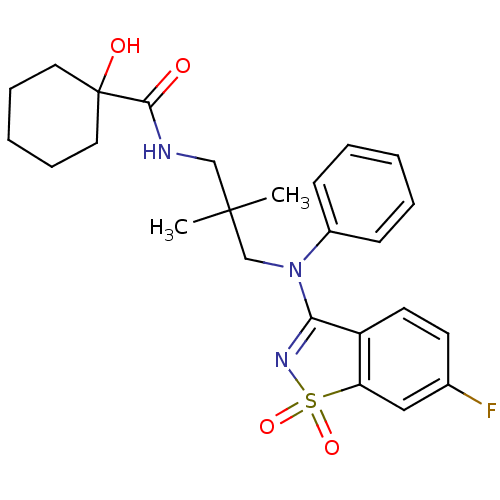 Chemical structure of BindingDB Monomer ID 50331479