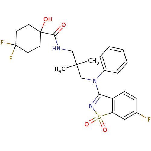 Chemical structure of BindingDB Monomer ID 50331481