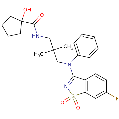 Chemical structure of BindingDB Monomer ID 50331484