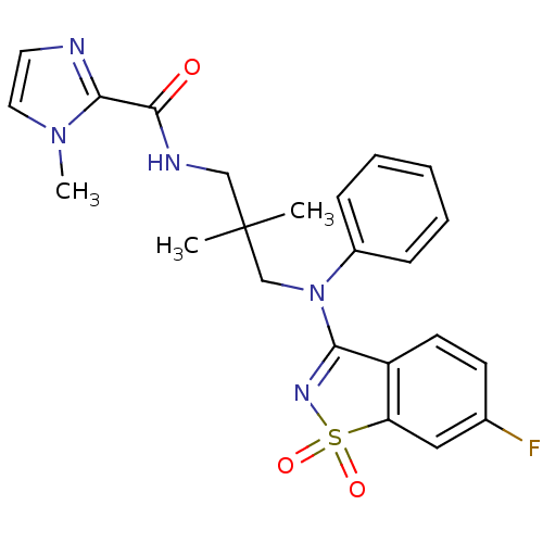 Chemical structure of BindingDB Monomer ID 50331486