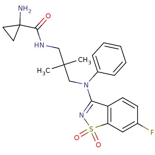 Chemical structure of BindingDB Monomer ID 50331487