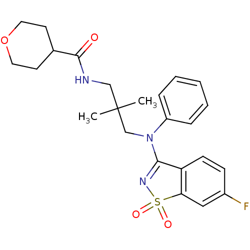 Chemical structure of BindingDB Monomer ID 50331488
