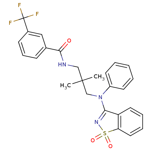 Chemical structure of BindingDB Monomer ID 50331489