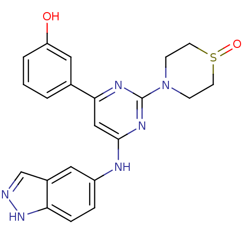 Chemical structure of BindingDB Monomer ID 50331599