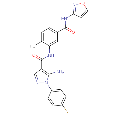 Chemical structure of BindingDB Monomer ID 50331631