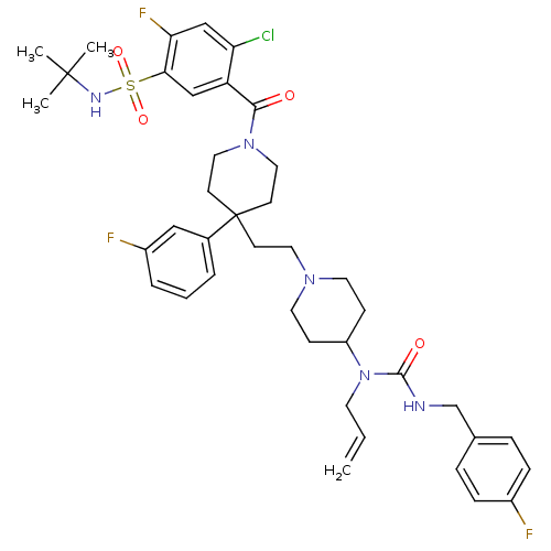 Chemical structure of BindingDB Monomer ID 50331644