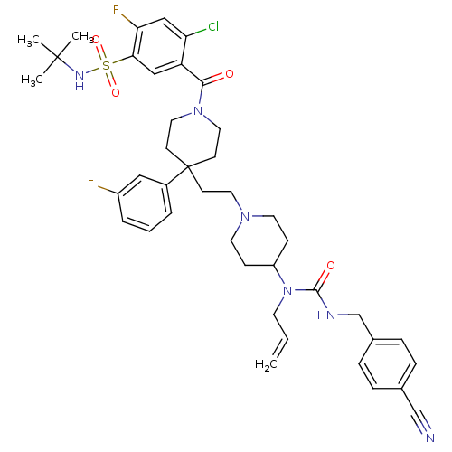 Chemical structure of BindingDB Monomer ID 50331646