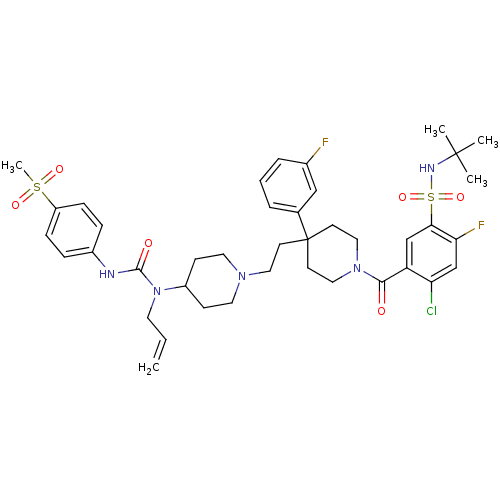Chemical structure of BindingDB Monomer ID 50331647