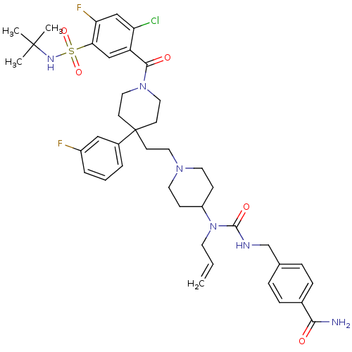Chemical structure of BindingDB Monomer ID 50331649