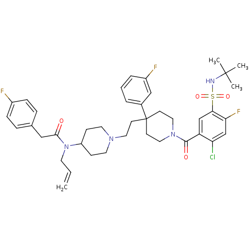 Chemical structure of BindingDB Monomer ID 50331652