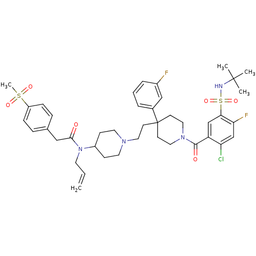 Chemical structure of BindingDB Monomer ID 50331653