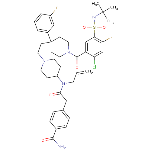 Chemical structure of BindingDB Monomer ID 50331655