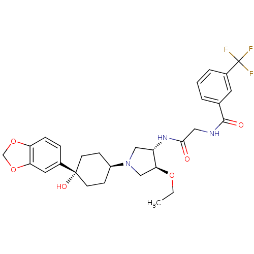 Chemical structure of BindingDB Monomer ID 50331728