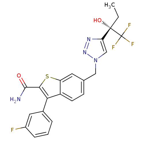 Chemical structure of BindingDB Monomer ID 50331802