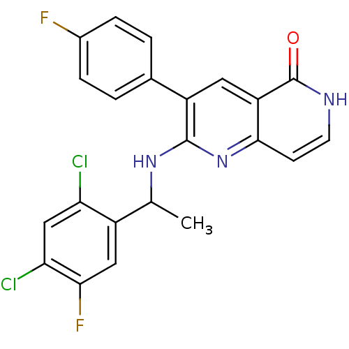 Chemical structure of BindingDB Monomer ID 50331813