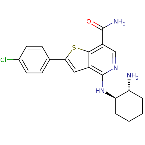 Chemical structure of BindingDB Monomer ID 50332127