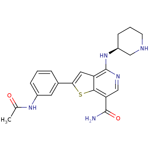 Chemical structure of BindingDB Monomer ID 50332131