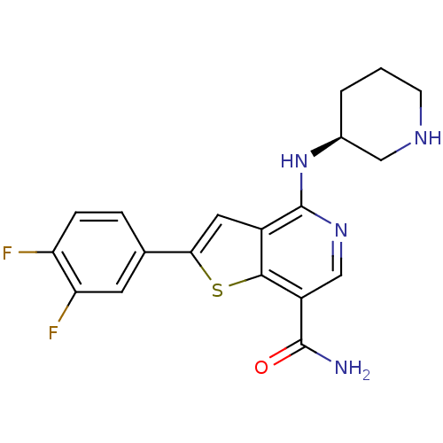 Chemical structure of BindingDB Monomer ID 50332134