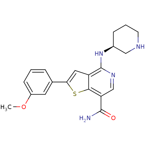 Chemical structure of BindingDB Monomer ID 50332140
