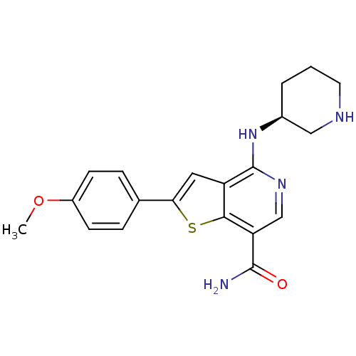 Chemical structure of BindingDB Monomer ID 50332141