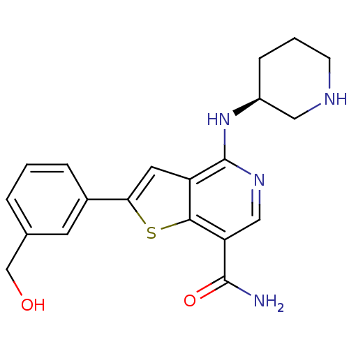 Chemical structure of BindingDB Monomer ID 50332142