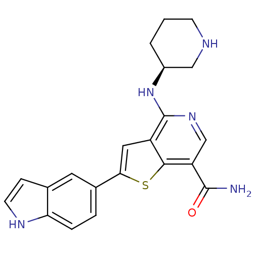 Chemical structure of BindingDB Monomer ID 50332145