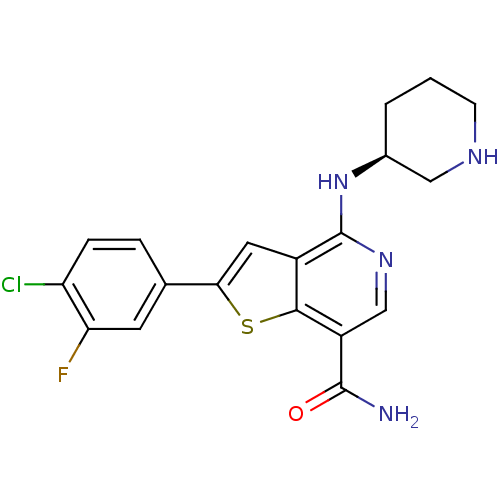 Chemical structure of BindingDB Monomer ID 50332148