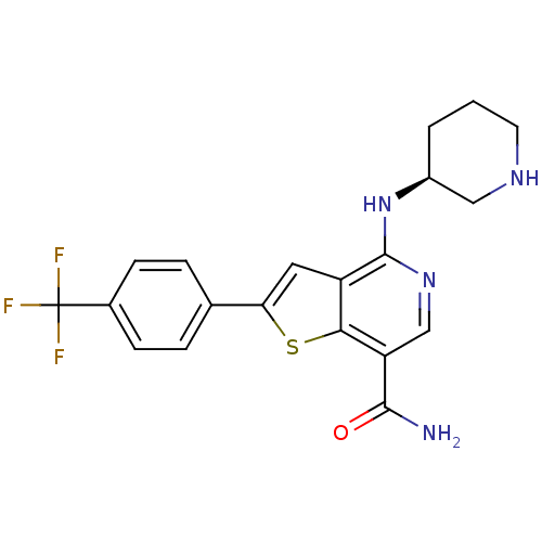 Chemical structure of BindingDB Monomer ID 50332149