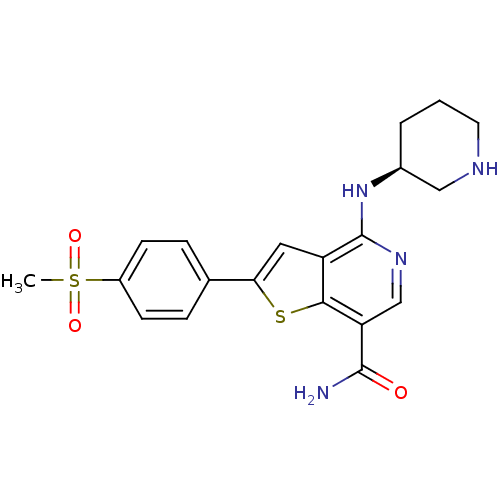 Chemical structure of BindingDB Monomer ID 50332150
