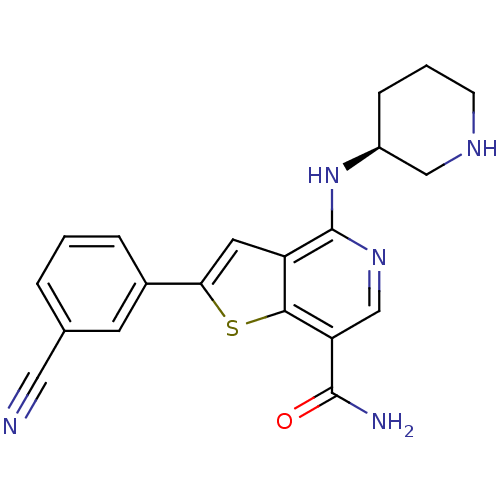 Chemical structure of BindingDB Monomer ID 50332151