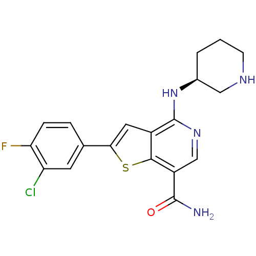 Chemical structure of BindingDB Monomer ID 50332155