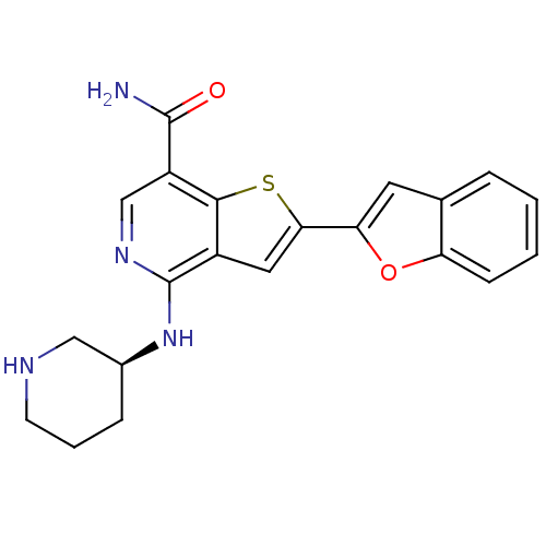 Chemical structure of BindingDB Monomer ID 50332156