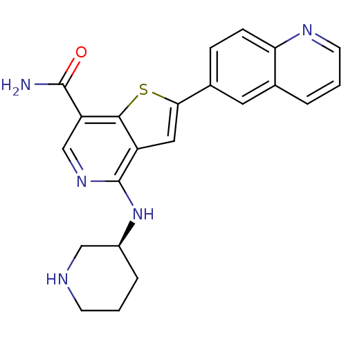 Chemical structure of BindingDB Monomer ID 50332160