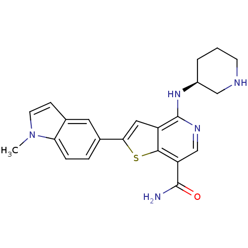 Chemical structure of BindingDB Monomer ID 50332161
