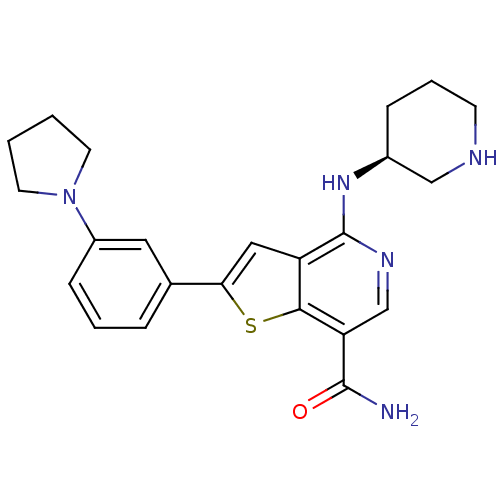 Chemical structure of BindingDB Monomer ID 50332162