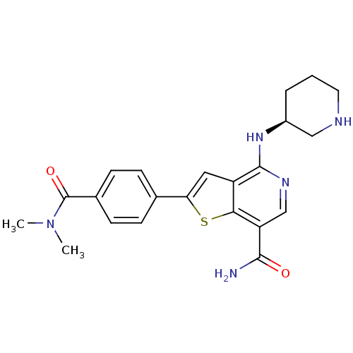 Chemical structure of BindingDB Monomer ID 50332163