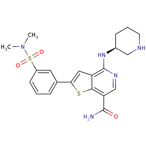 Chemical structure of BindingDB Monomer ID 50332165