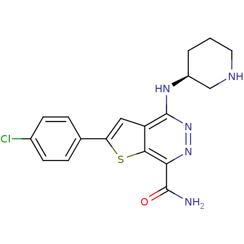 Chemical structure of BindingDB Monomer ID 50332171