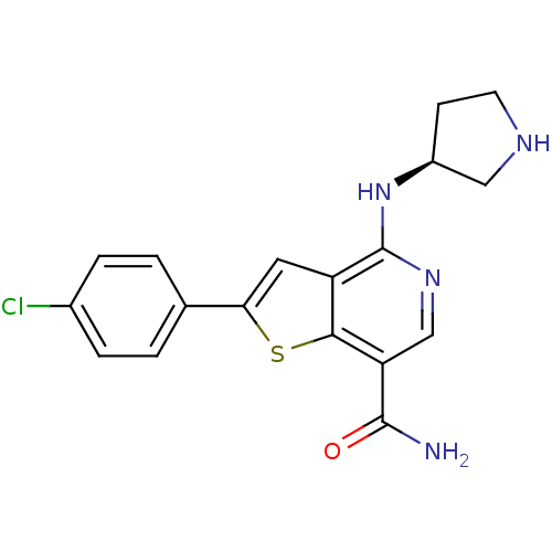 Chemical structure of BindingDB Monomer ID 50332174